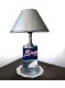 Atlanta Braves Lamp with chrome shade