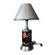 Corvette table lamp with chrome shade, desk lamp