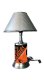 Oregon State Beavers Lamp with chrome shade