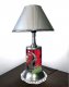 Tampa Bay buccaneers Lamp with chrome shade