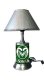 Colorado State Rams Lamp with chrome shade