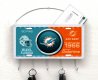 Miami Dolphins Mail Organizer, Mail Holder, Key Rack