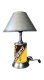 Wyoming Cowboys Lamp with chrome shade