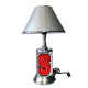 North Carolina State Wolfpack Lamp with chrome shade