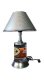 Anaheim Ducks Lamp with chrome shade