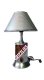 Montana Grizzlies Lamp with Chrome shade
