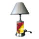 Maryland Terrapins Lamp with chrome shade