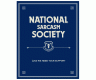 National Sarcasm Society Sign, metal, tin