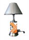 Oklahoma State Cowboys Lamp with chrome shade