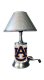 Auburn Tigers Lamp with chrome shade