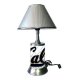UC Berkeley lamp with chrome shade UC Berkeley lamp with chrome shade