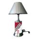 Indiana Hoosiers Lamp with chrome shade