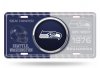 Seattle Seahawks Metal License Plate, Auto Tag