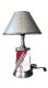 Indiana Hoosiers Lamp with chrome shade
