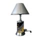 Wake Forest Lamp with chrome shade