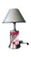 Wisconsin Badgers Lamp with chrome shade