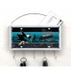 San Jose Sharks Mail Organizer, Mail Holder, Key Rack