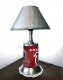 Atlanta Falcons Lamp with chrome shade